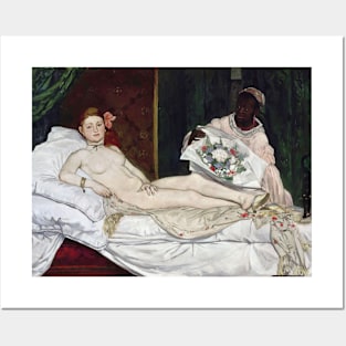 Edouard Manet- Olympia Posters and Art